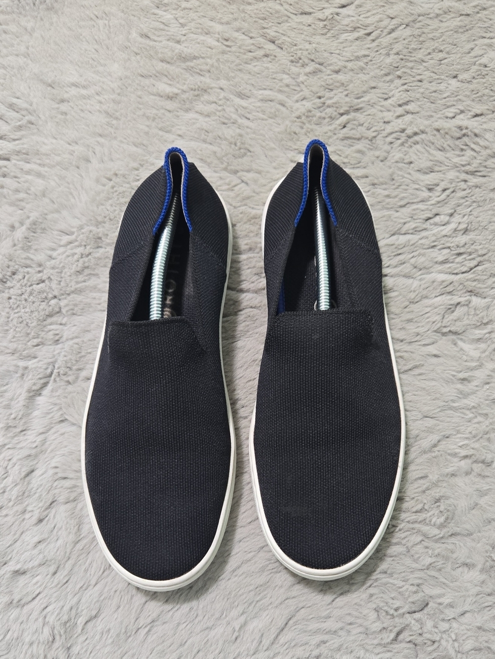 Rothy's The Original Knit Slip-On Sneaker in Black size 9.5